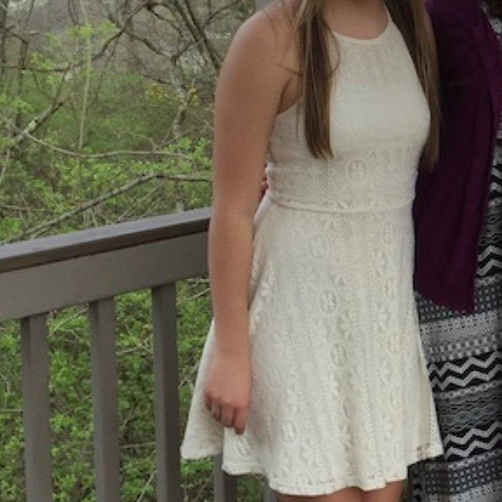 Cream dress